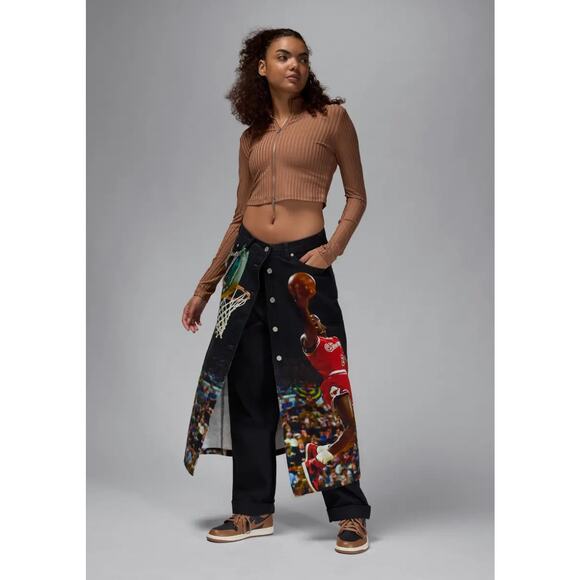 NWT Air Jordan Printed Skirt Size Small - Picture 4 of 9